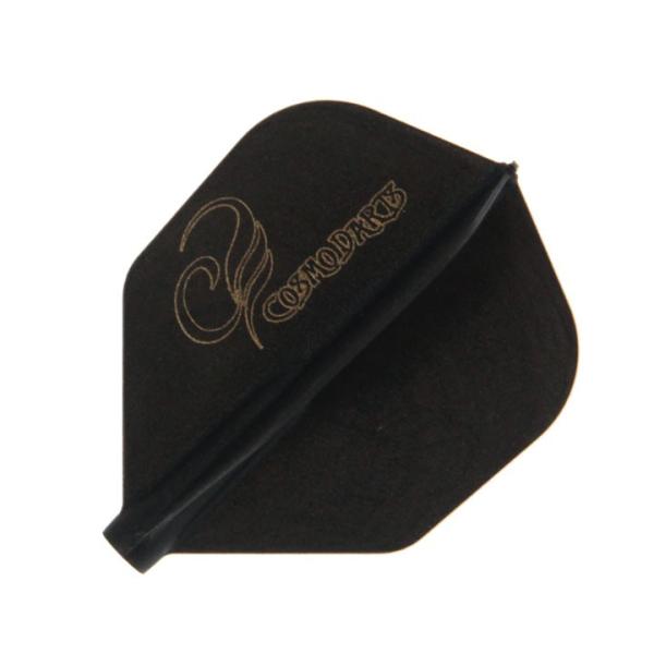 Fit Flight COSMODARTSロゴ形状:シェイプ規格:フィットフライトブラックのベースにゴールドのロゴが入っています。Fit Flight専用シャフトにのみ装着できます。一般のシャフトには装着できませんのでご注意下さい。
