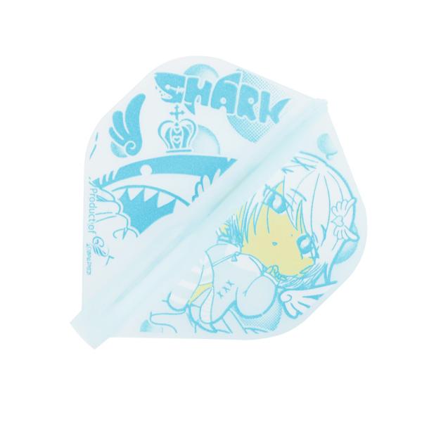 フライト【フィット】プリンテッドシリーズ シャークドリームス スタンダード ブルー