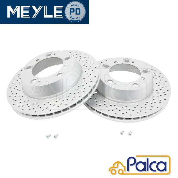 ポルシェ リアブレーキローター 防錆加工PD 2枚 299X24mm| ボクスター