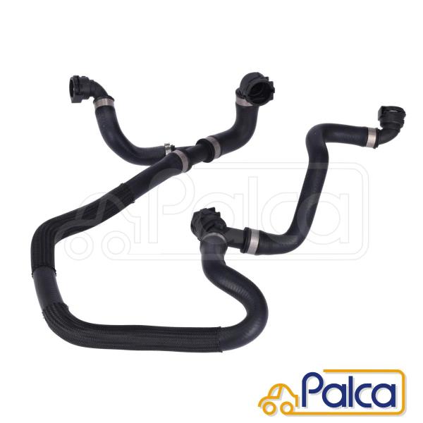 クーラントホースサーモスタット、トランスミッションオイルクーラー、ウォーターパイプ、エキスパンションタンクの4つを繋ぐ四叉ホースです。●　対象純正部品番号　●(17127537109)●　参考適合車種　●BMWX5 (E70)3.0SixD...