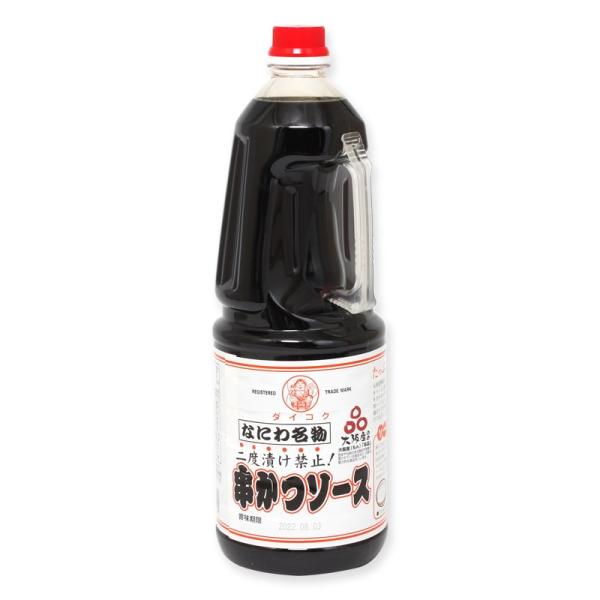 【ケース販売】大黒屋 ダイコク 業務用 なにわ名物 串かつソース 1.8L×6本