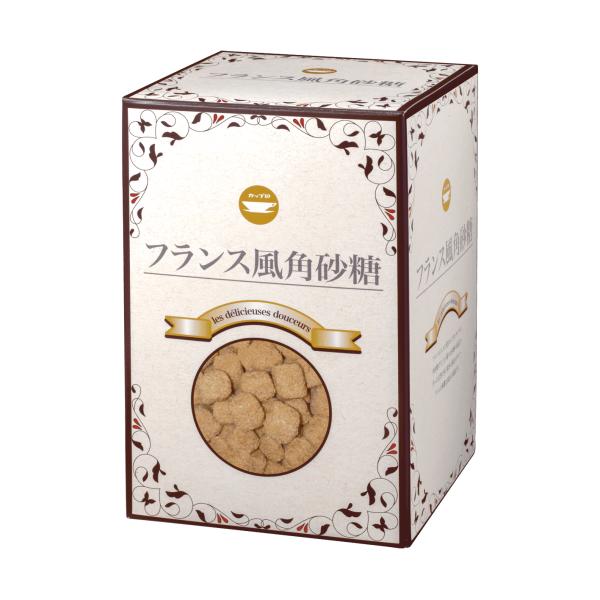 フランスの人々に愛されてきたタイプの角砂糖（国産品）。大小さまざまな砂糖の結晶でつくった自然な形と素朴な風合がティータイムの華麗な演出に最適です。内容量：1kg原材料：砂糖（国内製造）／カラメル色素栄養成分表示：（100g当たり）熱量 40...