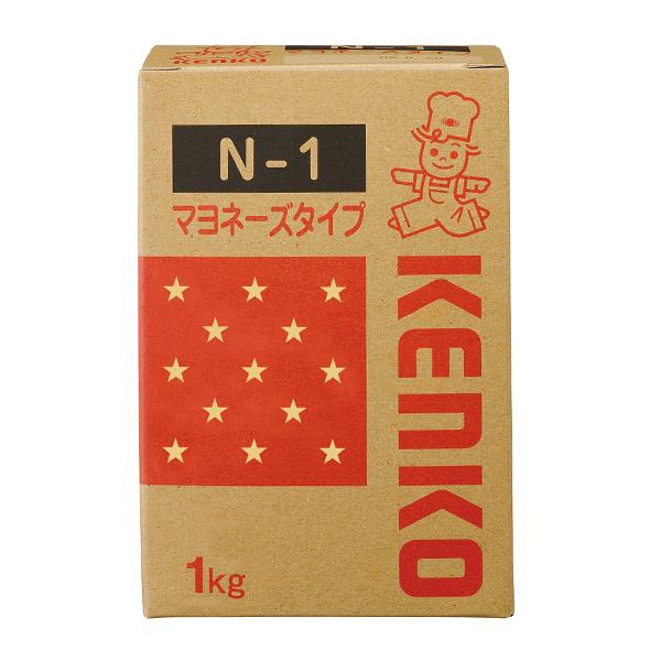 コクのある卵黄型のマヨネーズタイプです。程良い粘性に仕上げているため、サラダや惣菜などが美しく仕上がります。焼き込み耐性がありますので、焼き込みパンにもお使いいただけます。内容量：1kg原材料：食用植物油脂、卵黄、醸造酢、砂糖、食塩／調味料...