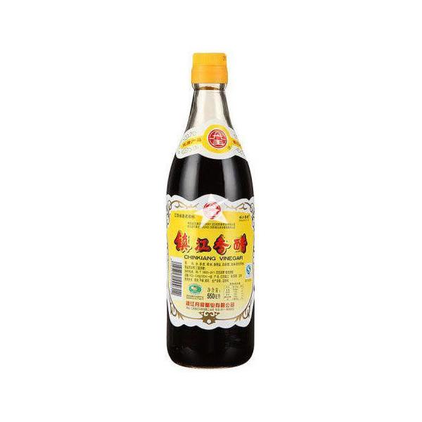 【ケース販売】海天 鎮江香酢(黒酢) 550ml×24本