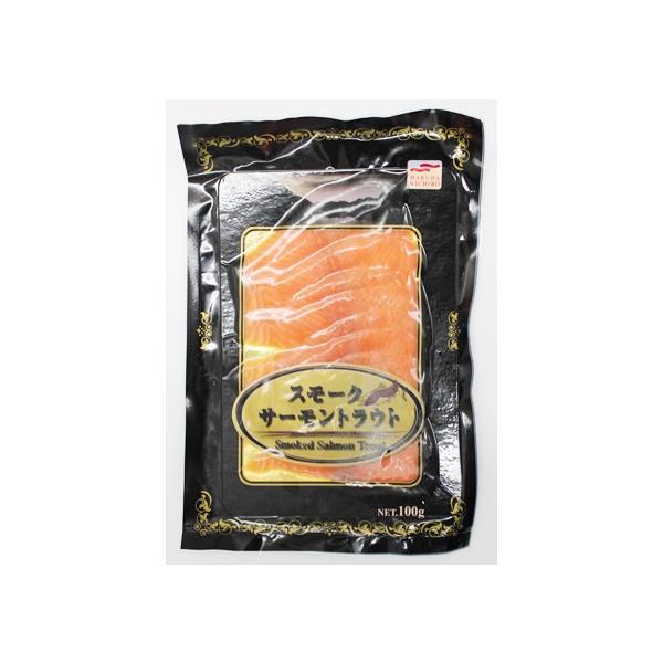 冷凍 スモークサーモントラウト 100g Pll エスマート 通販 Yahoo ショッピング