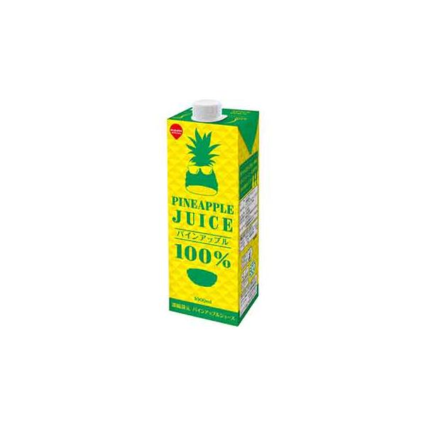 めいらく スジャータ 業務用 パインアップル 100％ 1L パイナップルジュース