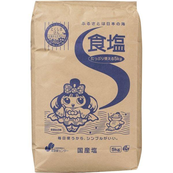 他サイト： 食塩（国産塩） 5kg×4袋の商品画像