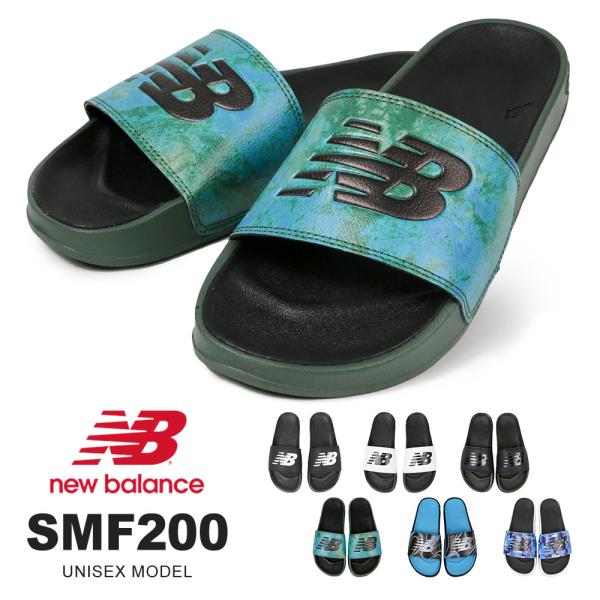 ニューバランス シャワーサンダル メンズ レディース サンダル フットベッド プール 海 ビーチサンダル スライドサンダル ベランダ 大きい