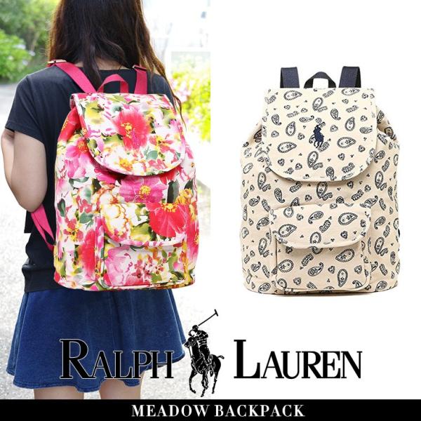 Polo Ralph Lauren バッグ Meadow Backpack バックパック リュックサック 人気 デイパック 高校生 女子可愛い メンズ