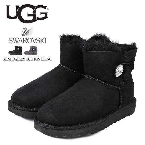 ugg mini bling black