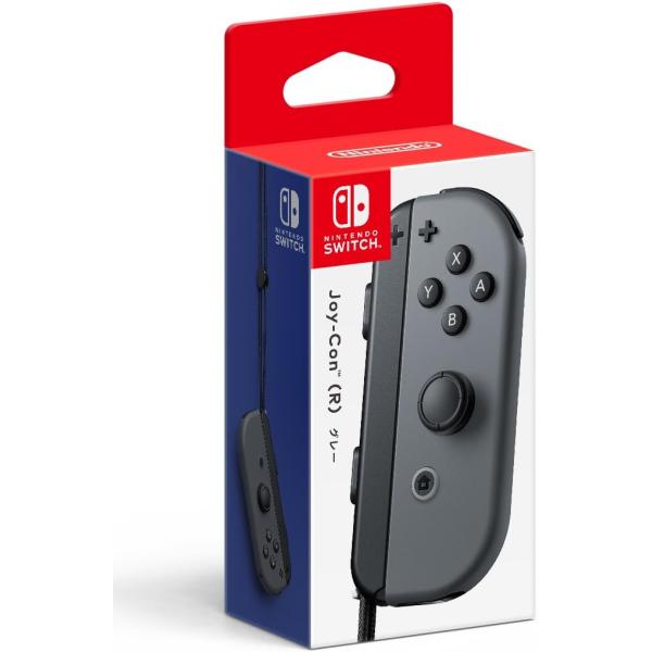 Nintendo Switch Joy-Con (R) グレー 任天堂純正品 : スーパー丸久