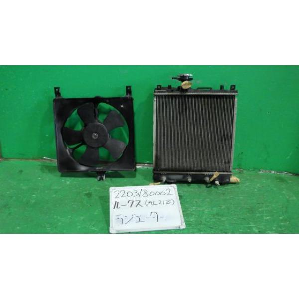 ルークス DBA-ML21S ラジエータ ハイウェイスター ZED 168000-7600