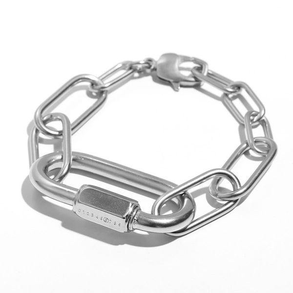 MM6 メゾンマルジェラ カラビナブレスレット サイズ4 MM6 メゾンマルジェラ カラビナブレスレット サイズ4 試着のみ