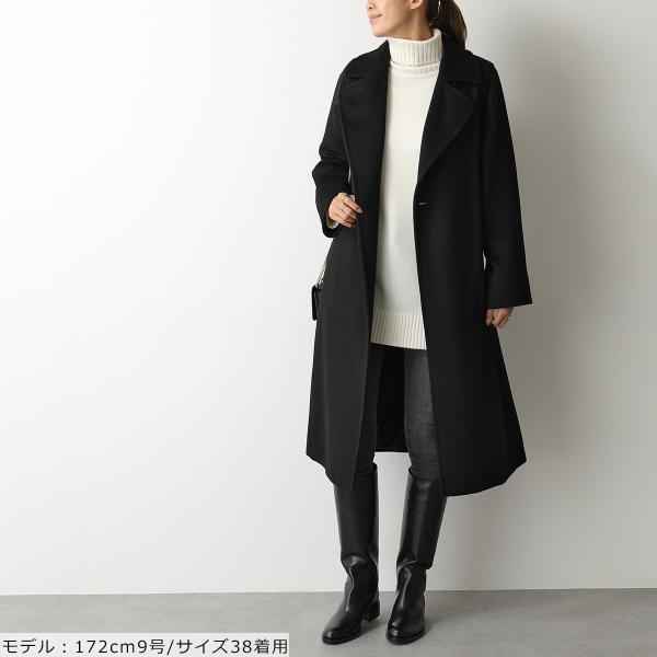 MAXMARA マックスマーラ MANUELA マニュエラ ピュア アルビノ ロング丈 ラップコート チェスターコート 002 レディース