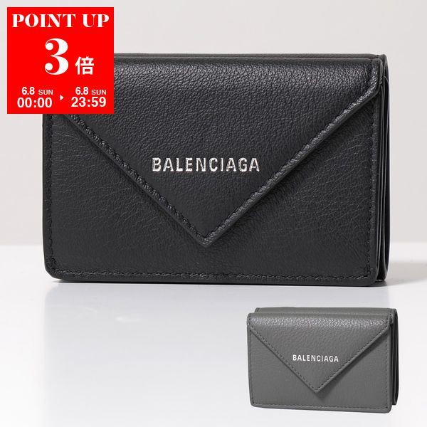 BALENCIAGA バレンシアガ 三つ折り財布 PAPER ZA MINI WALLET BALENCIAGA バレンシアガ 三つ折り財布 PAPER ZA MINI WALLET
