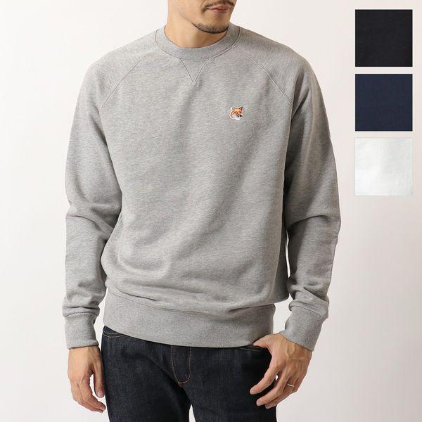 MAISON KITSUNE メゾンキツネ トレーナー FOX HEAD PATCH MAISON KITSUNE メゾンキツネ トレーナー FOX HEAD PATCH