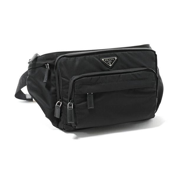 PRADA プラダ 2VL003 973 F0002 ウエストポーチ バッグ NERO PRADA プラダ 2VL003 973 F0002 ウエストポーチ バッグ NERO