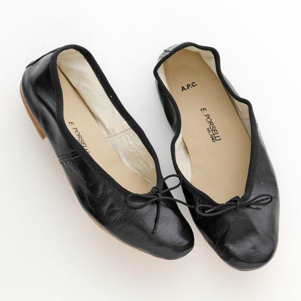 A.P.C. APC アーペーセー PORSELLI ポルセリ バレリーナシューズ A.P.C. APC アーペーセー PORSELLI ポルセリ バレリーナシューズ