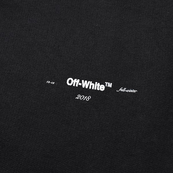 OFF-WHITE オフホワイト VIRGIL ABLOH OMBA025E181920241001 長袖 スウェット 1001/BLACK