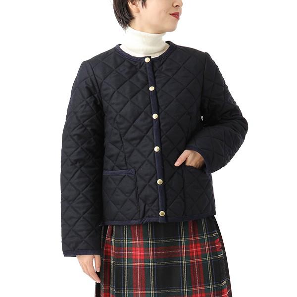 Traditional Weatherwear トラディショナルウェザーウェア Arkley Qo0905 Qop7196 ウール キルティング ジャケット ノーカラー 6q02 Nvnv レディース インポートセレクト Musee 通販 Yahoo ショッピング