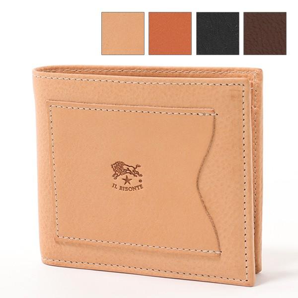 Il Bisonte イルビゾンテ C1117 Ep Vacchetta レザー 二つ折り財布 スモール財布 ミニ財布 カラー4色 メンズ インポートセレクト Musee 通販 Yahoo ショッピング
