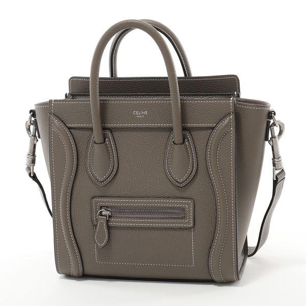 CELINE セリーヌ 189243DRU.09SO LUGGAGE Nano ラゲージ ナノ レザー