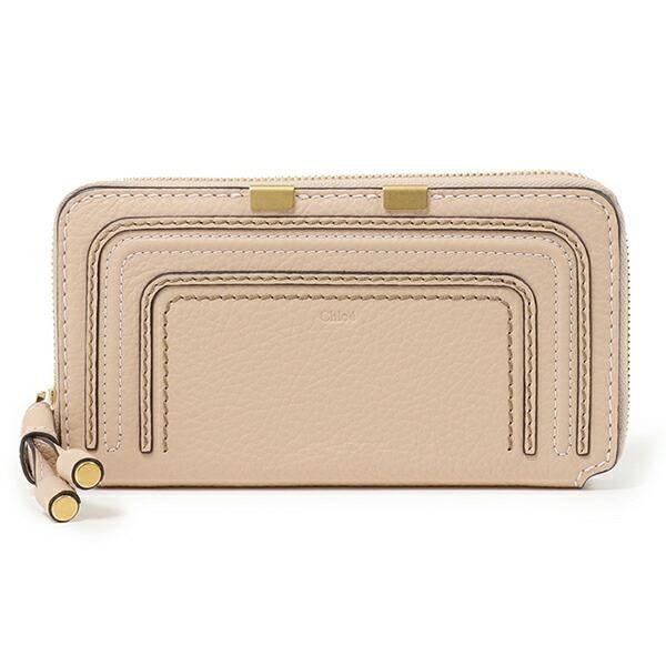 Chloe クロエ CHC10UP571161 MARCIE レザー ラウンドファスナー長財布 