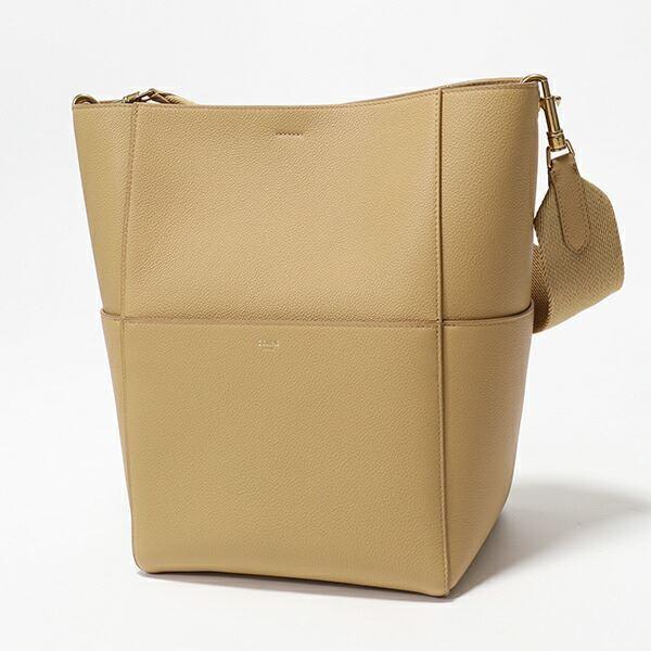 セリーヌ レザー サングル バケットバッグ 189593AH4