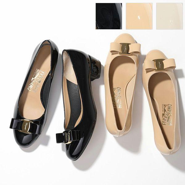 FERRAGAMO フェラガモ ヒールパンプス VARA 1 591963 529556 FERRAGAMO フェラガモ ヒールパンプス VARA 1 591963 529556