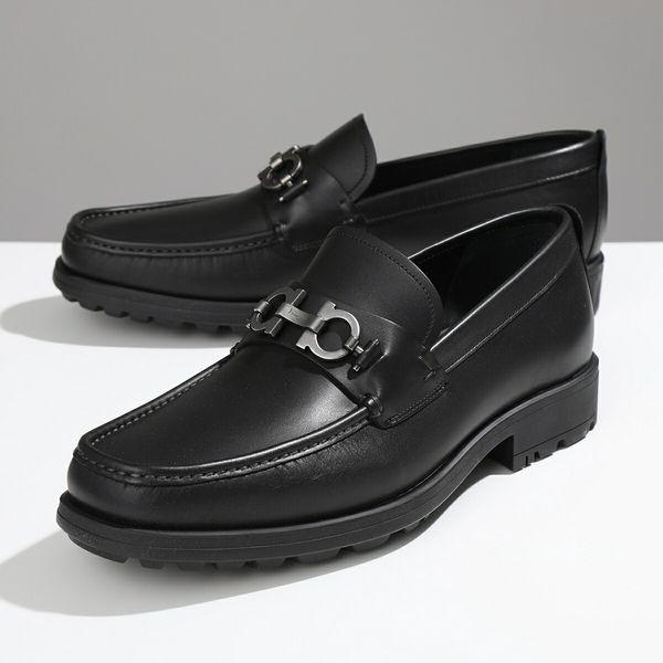 FERRAGAMO フェラガモ DAVID 671792 ダブルガンチーニビット FERRAGAMO フェラガモ DAVID 671792 ダブルガンチーニビット