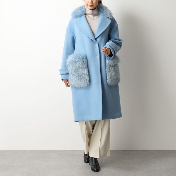 BLANCHA ブランカフォックスファーコート新品未使用レア？BARLOW