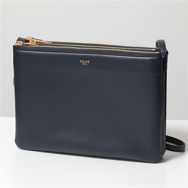 セリーヌ Large Trio ラージトリオ 旧ロゴネイビー