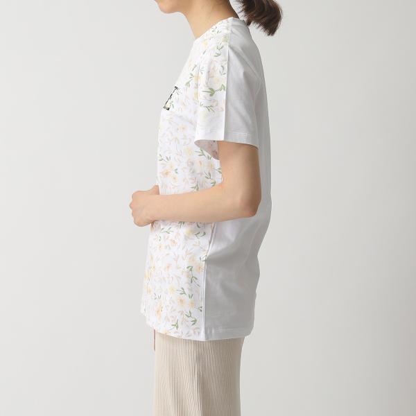 年末のプロモーション大特価 半袖 ロゴ刺繍 クルーネック 2108 White Ye Sxar ロエベ Loewe グッドプライス Tシャツ レディース プリント フラワー カットソー Tシャツ カットソー Pitofoursoulsrescue Com