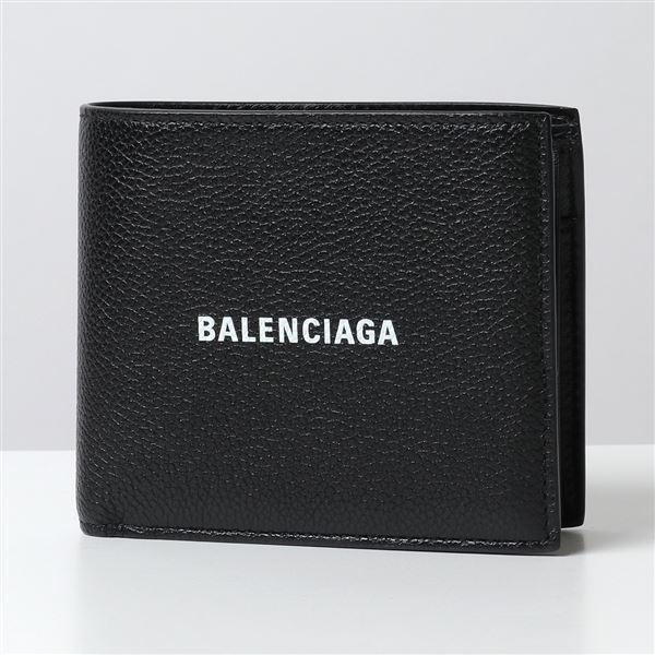 BALENCIAGA バレンシアガ 594315 1IZI3 レザー 二つ折り財布 小銭入れ 