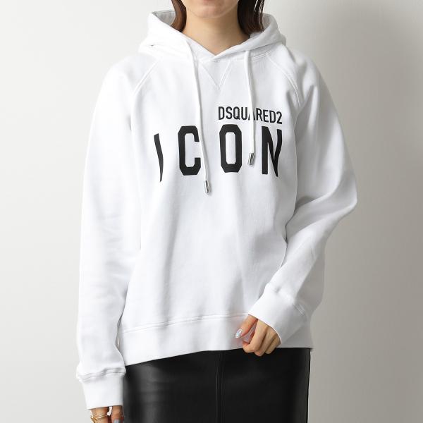 登場 Icon S25042 S80gu0002 ディースクエアード Dsquared2 Hooded レディース 968 パーカー プルオーバー スウェット Sweatshirt パーカー Williamsav Com