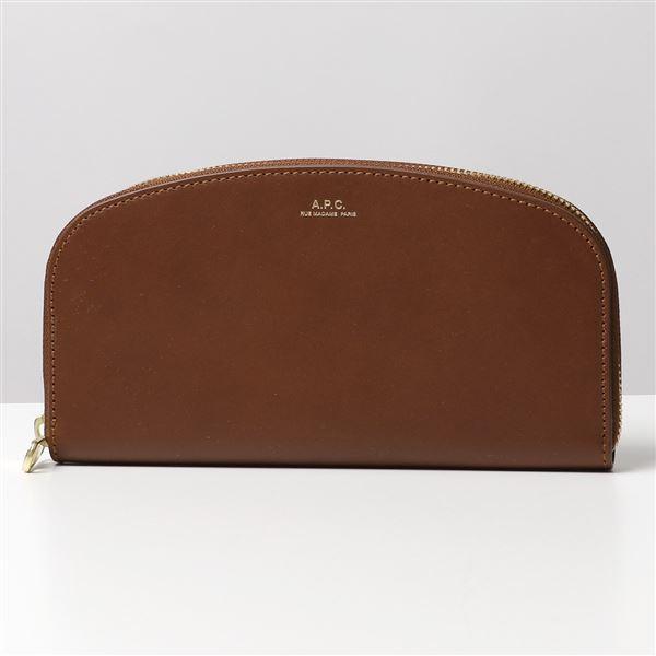 A.P.C. APC アーペーセー PXAWV F63218 レザー ハーフムーン 