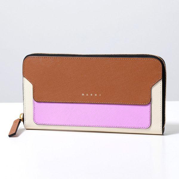 MARNI（マルニ） ラウンドファスナー長財布 PFMOE11U21 PFMOE11U09