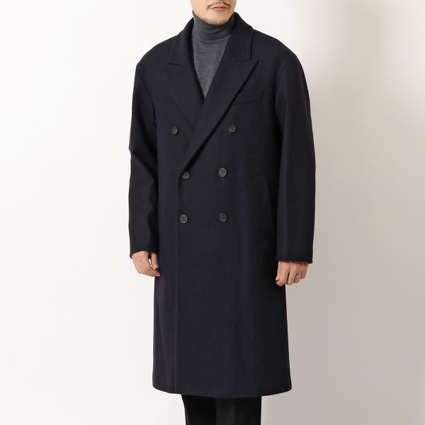 プレミアム会員限定 Off 31日9時59分まで Hevo イーヴォ Cellamare ウール ダブルベルテッドコート チェスターコート ロング コート 2498 メンズ インポートセレクト Musee 通販 Yahoo ショッピング