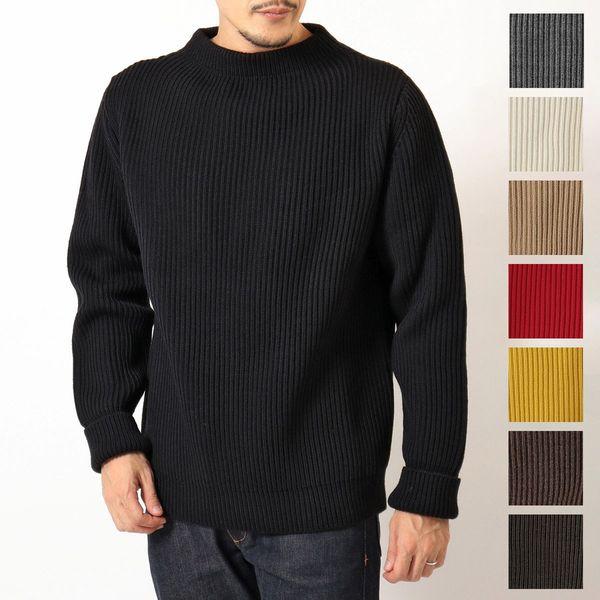 ANDERSEN-ANDERSEN アンデルセンアンデルセン ニット NAVY CREWNECK メンズ セーター メリノウール 長袖 アームウォーマー カラー10色 ANDERSEN-ANDERSEN アンデルセンアンデルセン ニット NAVY CREWNECK メンズ セーター メリノウール 長袖 アームウォーマー カラー10色