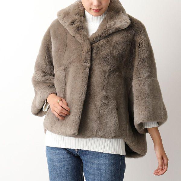 S W O R D ソード 05 Allurement Rex ショート丈 レッキスファー コート ジャケット 八分袖 Pinkbark レディース インポートセレクト Musee 通販 Yahoo ショッピング