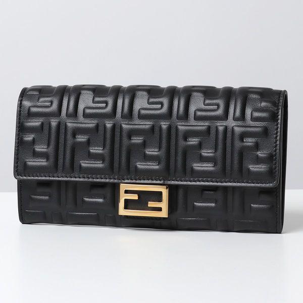 FENDI フェンディ 8M0251 AAJD F0KUR CONTINENTAL WALLET レザー FENDI フェンディ 8M0251 AAJD F0KUR CONTINENTAL WALLET レザー