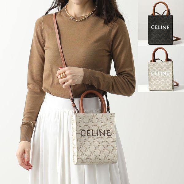 CELINE セリーヌ ショルダーバッグ Mini Cabas Vertical ミニ バーティカルカバ 194372BZK 194372FLT  レディース トリオンフ ハンドバッグ 鞄 カラー3色