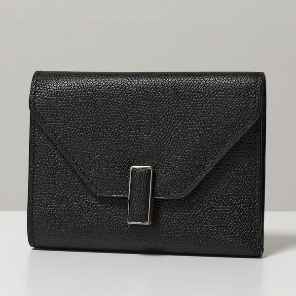 Valextra ヴァレクストラ 二つ折り財布 Iside イジィデ V9e05 n Oc レディース ウォレット レザー スモール財布 Nn ブラック インポートセレクト Musee 通販 Yahoo ショッピング