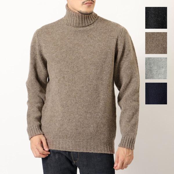 訳有 William Lockie ウィリアムロッキー Aryan Sh Roll ニット ミドルゲージニット ウール タートルネック Charcoal 190 メンズ インポートセレクト Musee 通販 Yahoo ショッピング