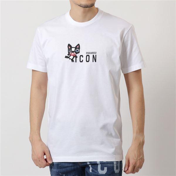 DSQUARED2 ディースクエアード S79GC0015 S23009 Icon Ciro 半袖 T  