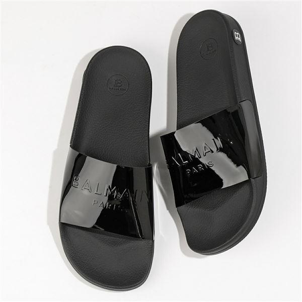 BALMAIN バルマン VN1C533L VNC シャワーサンダル サンダル ロゴ 