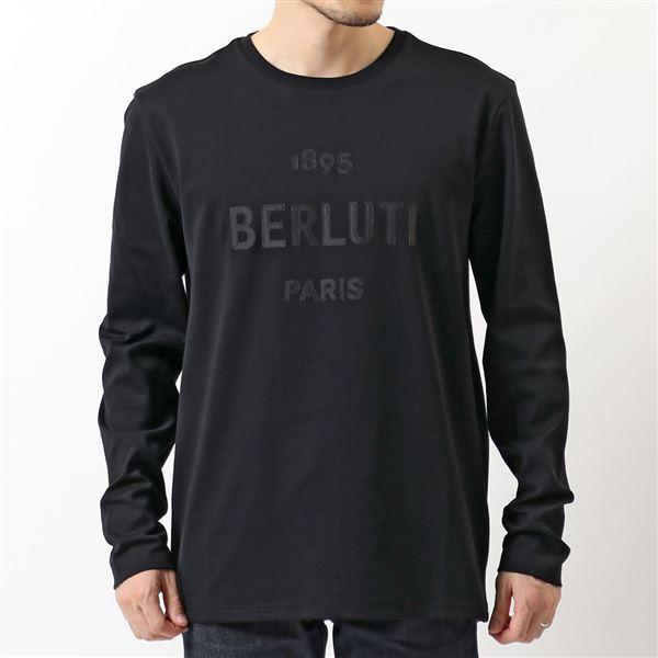 Berluti ベルルッティ R19JRL52 002 ロゴT 長袖 Tシャツ ロンT Berluti ベルルッティ R19JRL52 002 ロゴT 長袖 Tシャツ ロンT