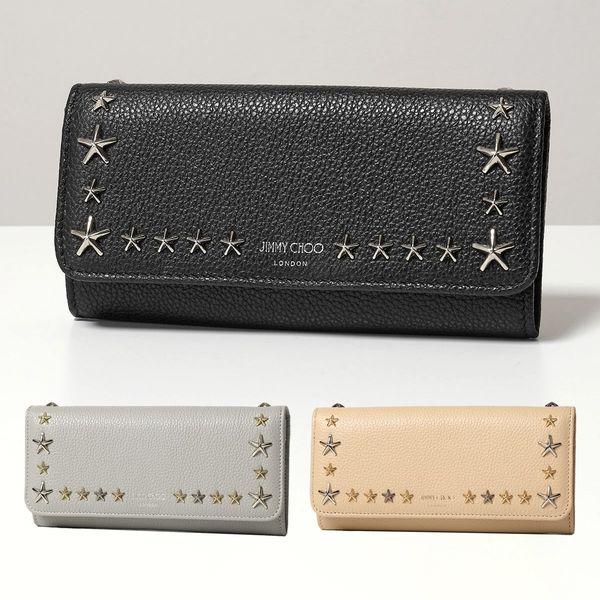JIMMY CHOO Jimmy Choo ジミーチュウ 二つ折り長財布 NINO UUF JIMMY CHOO Jimmy Choo ジミーチュウ 二つ折り長財布 NINO UUF