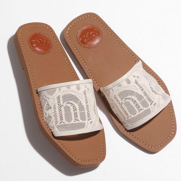Chloe クロエ CHC19U187D2 WOODY ウッディ フラットミュール Chloe クロエ CHC19U187D2 WOODY ウッディ フラットミュール
