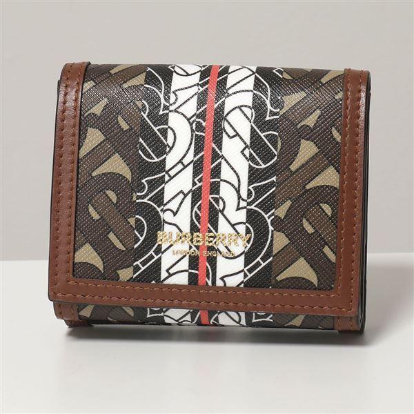 BURBERRY バーバリー 8030424 LUNA ルナ TBモノグラム 二つ折り BURBERRY バーバリー 8030424 LUNA ルナ TBモノグラム 二つ折り
